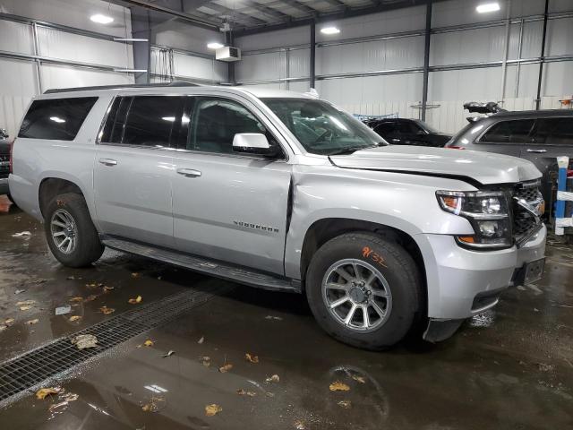 1GNSCHKCXJR338855 - 2018 CHEVROLET SUBURBAN C1500 LT SILVER photo 4