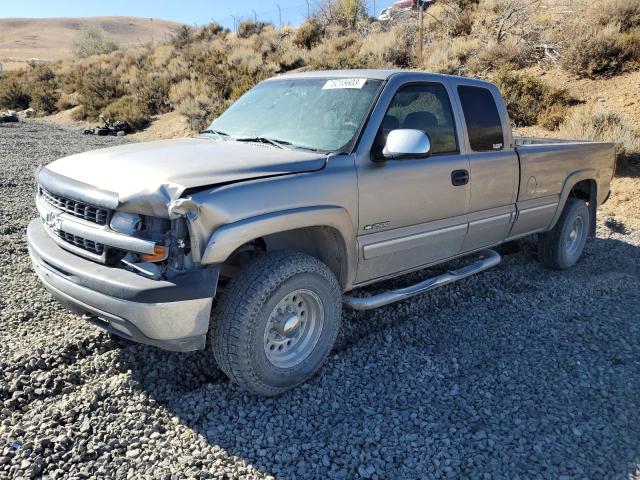 1GCGK29U7YE345034 - 2000 CHEVROLET SILVERADO K2500 CREAM photo 1