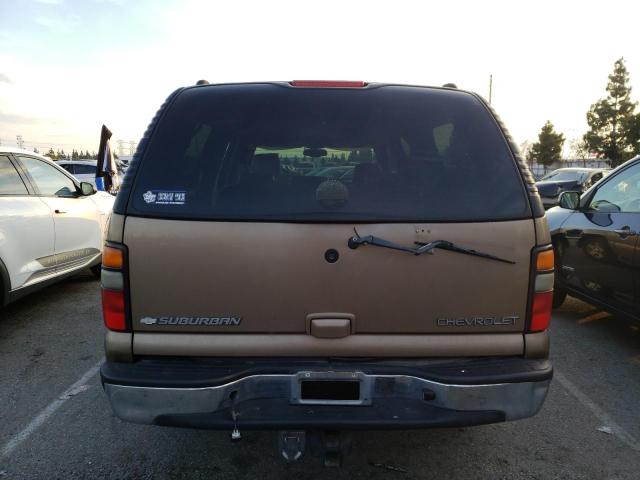 1GNEC16T64J116119 - 2004 CHEVROLET SUBURBAN C1500 TAN photo 6