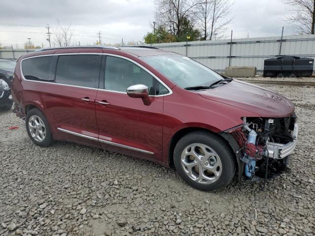 2C4RC1S78MR525334 - 2021 CHRYSLER PACIFICA HYBRID LIMITED BURGUNDY photo 4