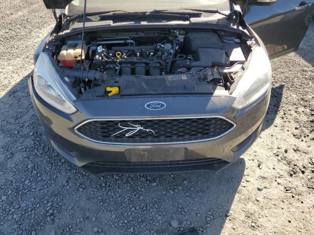 1FADP3F2XGL337474 - 2016 FORD FOCUS SE GRAY photo 11