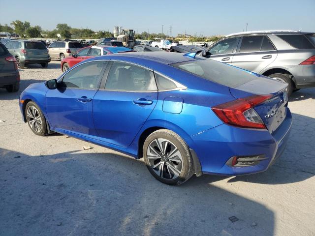 19XFC1F79GE002438 - 2016 HONDA CIVIC EXL BLUE photo 2
