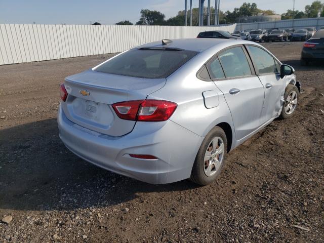 1G1BC5SM4J7135464 - 2018 CHEVROLET CRUZE LS SILVER photo 4