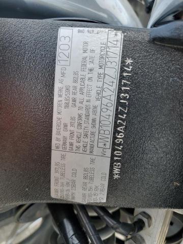 WB10496A24ZJ31714 - 2004 BMW R1200 CL SILVER photo 9