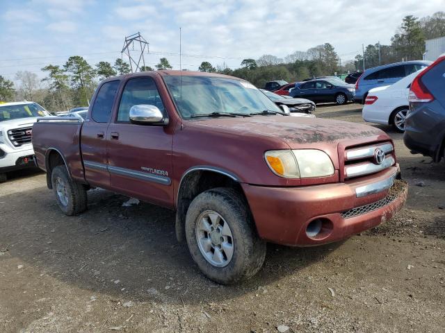 5TBRU34136S465483 - 2006 TOYOTA TUNDRA ACCESS CAB SR5 BURGUNDY photo 4