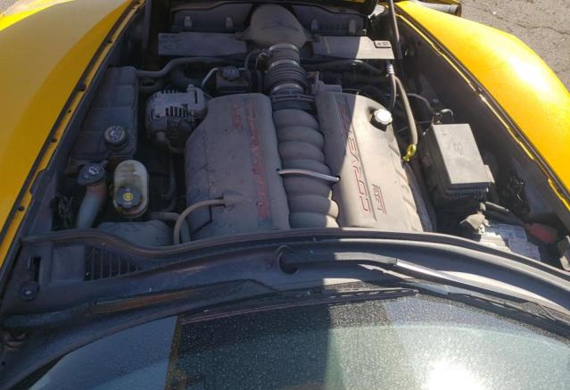 1G1YY24U955108107 - 2005 CHEVROLET CORVETTE YELLOW photo 11