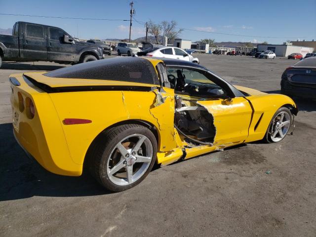 1G1YY24U955108107 - 2005 CHEVROLET CORVETTE YELLOW photo 3