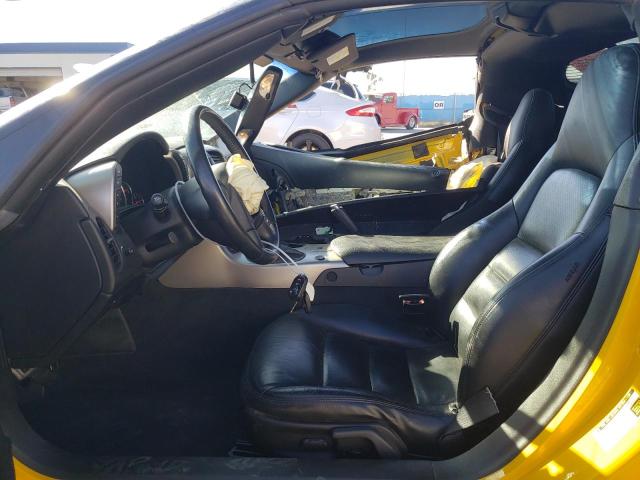 1G1YY24U955108107 - 2005 CHEVROLET CORVETTE YELLOW photo 7