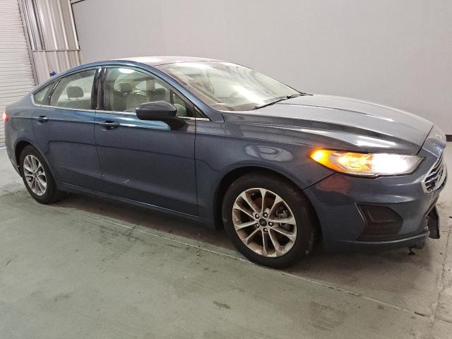 3FA6P0HD6KR183877 - 2019 FORD FUSION SE BLUE photo 4