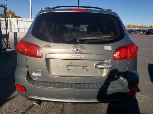 KM8SG73D07U148420 - 2007 HYUNDAI SANTA FE GLS GREEN photo 6