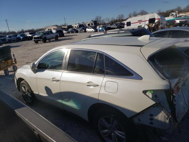 5J8TB4H56FL012998 - 2015 ACURA RDX TECHNOLOGY WHITE photo 2