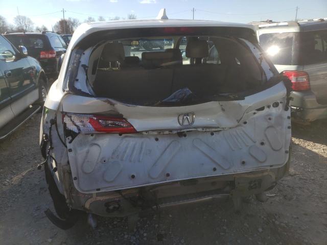 5J8TB4H56FL012998 - 2015 ACURA RDX TECHNOLOGY WHITE photo 6