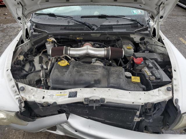 1B7HG48N02S614138 - 2002 DODGE DAKOTA QUAD SLT WHITE photo 11