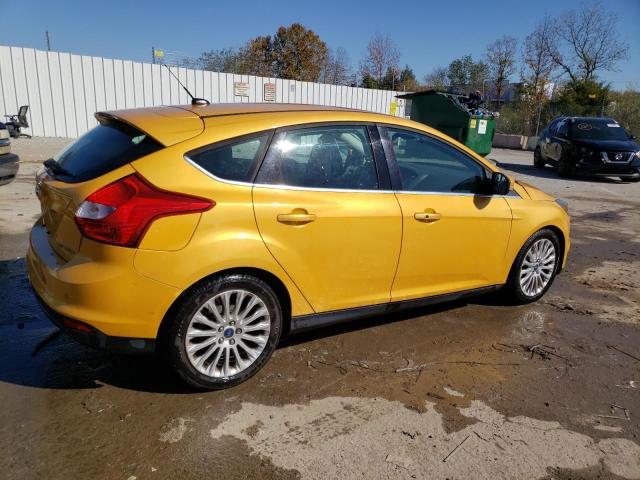 1FAHP3N23CL429829 - 2012 FORD FOCUS TITANIUM GOLD photo 3