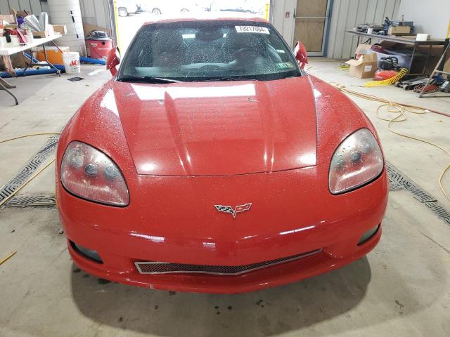 1G1YY25U565120545 - 2006 CHEVROLET CORVETTE RED photo 5