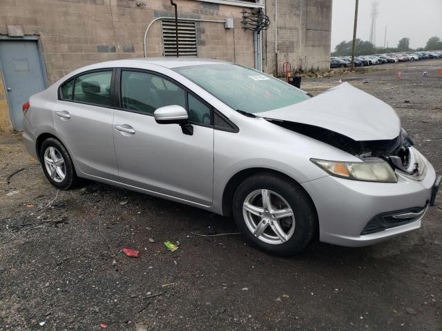 19XFB2F51EE214853 - 2014 HONDA CIVIC LX SILVER photo 4