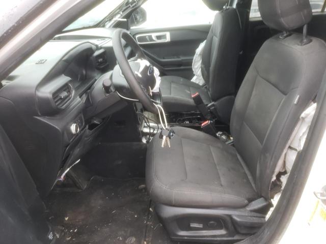 1FM5K8AC7NGB17589 - 2022 FORD EXPLORER POLICE INTERCEPTOR WHITE photo 7