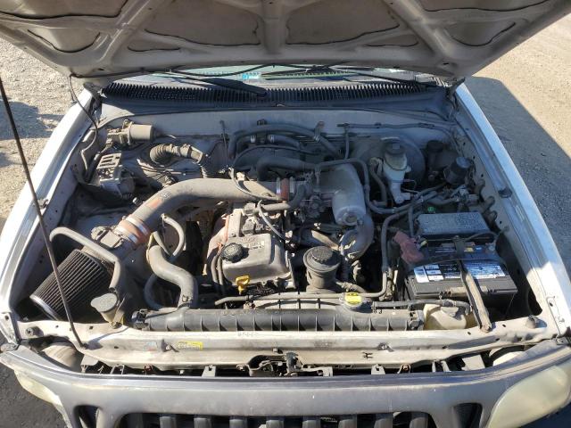 5TENL42N13Z302141 - 2003 TOYOTA TACOMA SILVER photo 11