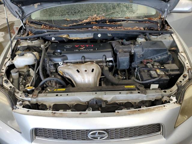 JTKDE167970189229 - 2007 TOYOTA SCION TC ვერცხლისფერი ფოტო 11
