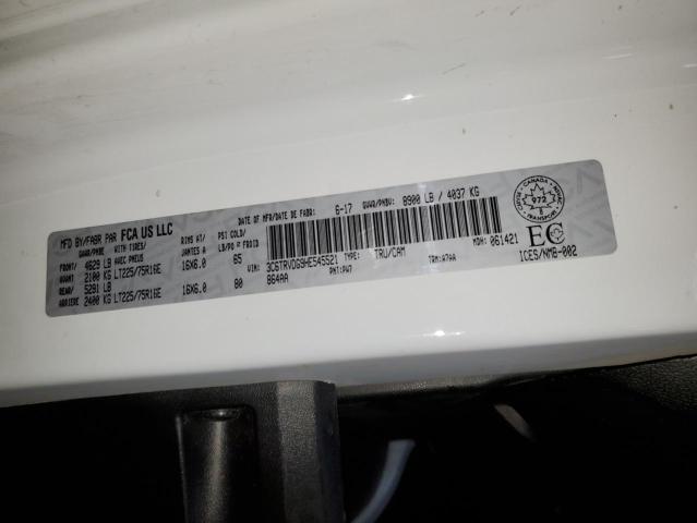 3C6TRVDG9HE545521 - 2017 RAM PROMASTER 2500 HIGH Weiß Foto 13