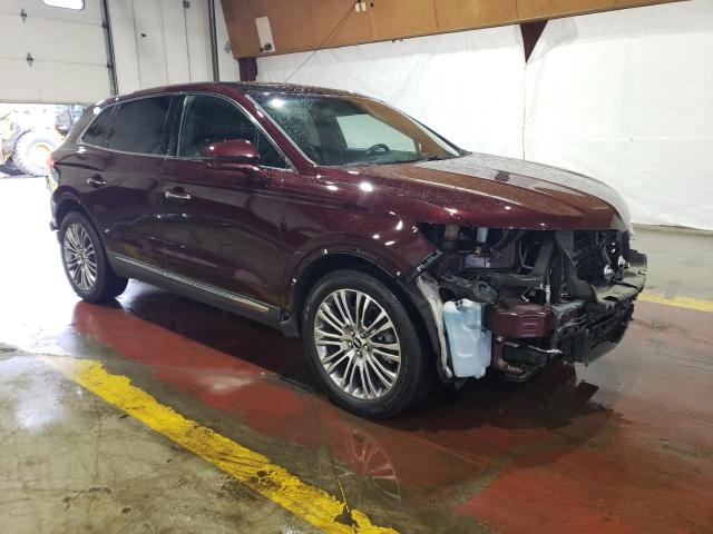 2LMPJ8LR5JBL13095 - 2018 LINCOLN MKX RESERVE Բորդո լուսանկար 4