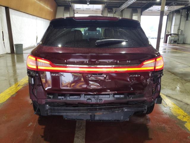 2LMPJ8LR5JBL13095 - 2018 LINCOLN MKX RESERVE Բորդո լուսանկար 6