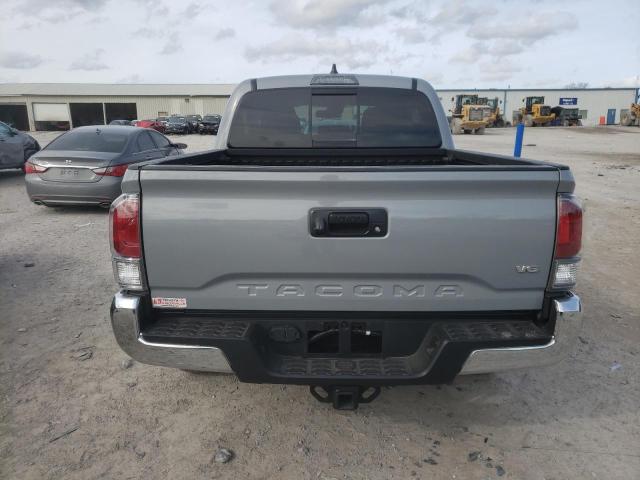 5TFCZ5AN0MX283068 - 2021 TOYOTA TACOMA DOUBLE CAB GRAY photo 6