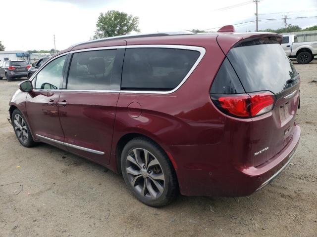 2C4RC1GG5JR171843 - 2018 CHRYSLER PACIFICA LIMITED BURGUNDY photo 2