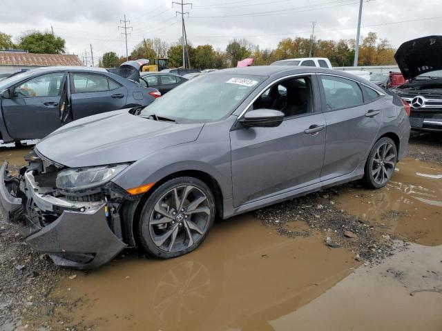 2HGFC2F83LH529132 - 2020 HONDA CIVIC SPORT 灰色 照片 1