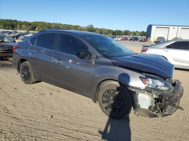 3N1AB7AP5JY233188 - 2018 NISSAN SENTRA S GRAY photo 4