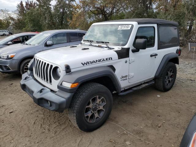 1C4GJXAG2KW563955 - 2019 JEEP WRANGLER SPORT WHITE photo 1