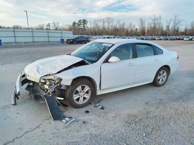 2G1WA5E38E1169663 - 2014 CHEVROLET IMPALA LIM LS WHITE photo 1