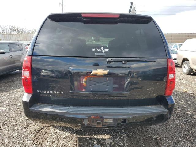 1GNFK16387J299843 - 2007 CHEVROLET SUBURBAN K1500 BLACK photo 6