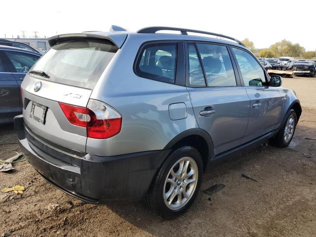 WBXPA73494WC38814 - 2004 BMW X3 2.5I GRAY photo 3