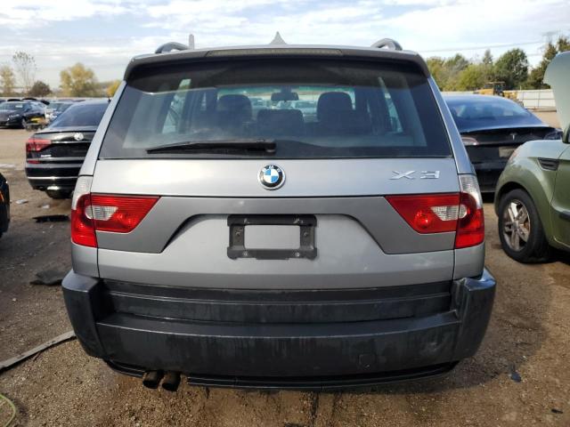 WBXPA73494WC38814 - 2004 BMW X3 2.5I GRAY photo 6