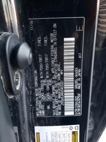 JTEBU5JR6G5403321 - 2016 TOYOTA 4RUNNER SR5/SR5 PREMIUM შავი ფოტო 13