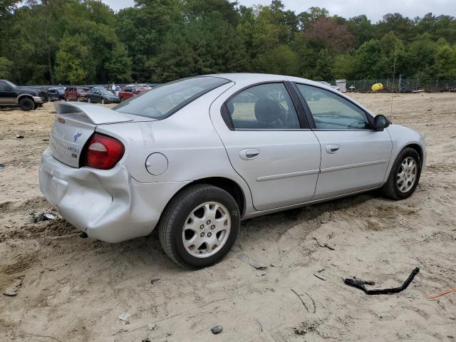 1B3ES56C54D628554 - 2004 DODGE NEON SXT SILVER photo 3