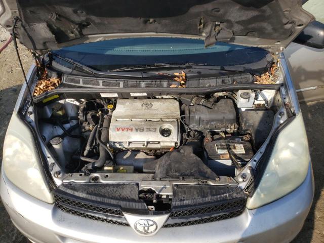 5TDZA23C34S169017 - 2004 TOYOTA SIENNA CE GRAY photo 12