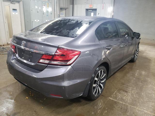 2HGFB2F94FH509231 - 2015 HONDA CIVIC EXL GRAY photo 3