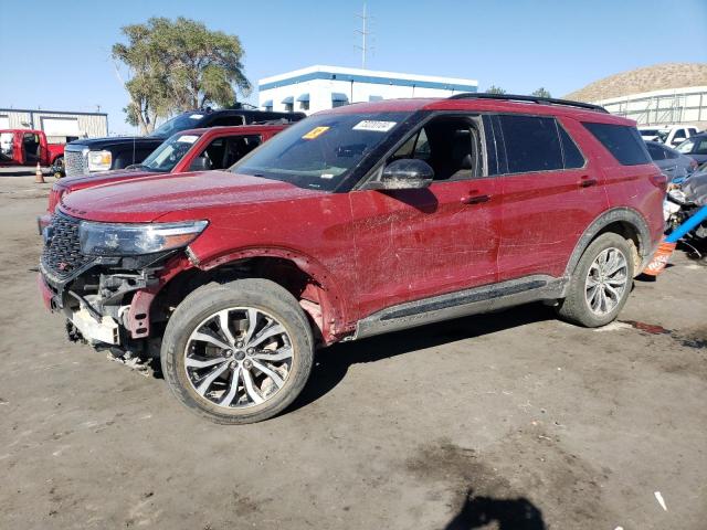 1FM5K8GCXLGA16017 - 2020 FORD EXPLORER ST RED photo 1