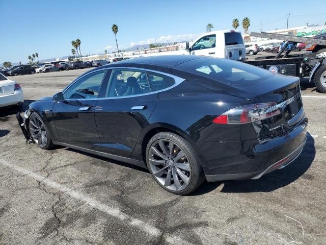 5YJSA1DPXDFP23106 - 2013 TESLA MODEL S Սև լուսանկար 2