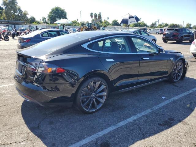 5YJSA1DPXDFP23106 - 2013 TESLA MODEL S Սև լուսանկար 3
