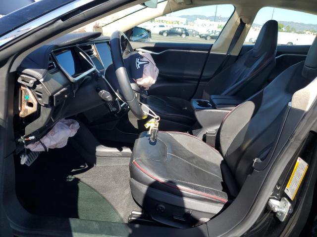 5YJSA1DPXDFP23106 - 2013 TESLA MODEL S Սև լուսանկար 7