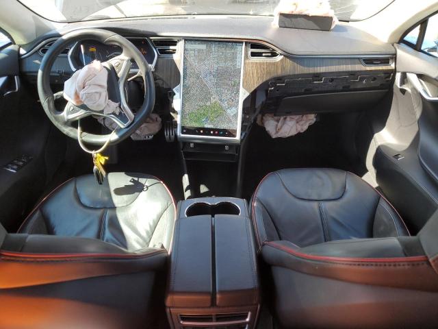 5YJSA1DPXDFP23106 - 2013 TESLA MODEL S Սև լուսանկար 8