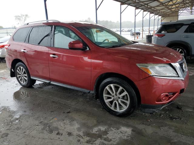 5N1CR2MN2EC659204 - 2014 NISSAN PATHFINDER SV HYBRID RED photo 4