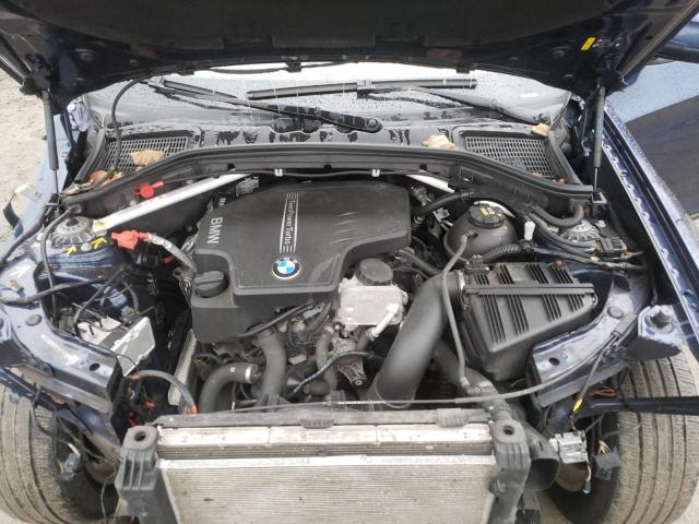 5UXWX9C57H0T12067 - 2017 BMW X3 XDRIVE28I BLUE photo 12