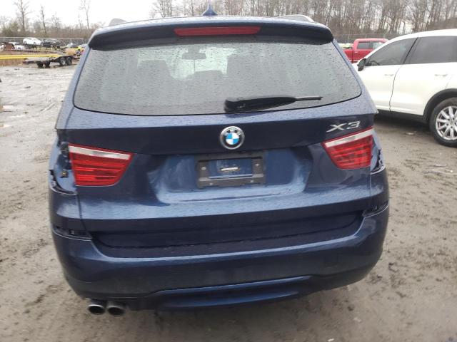 5UXWX9C57H0T12067 - 2017 BMW X3 XDRIVE28I BLUE photo 6