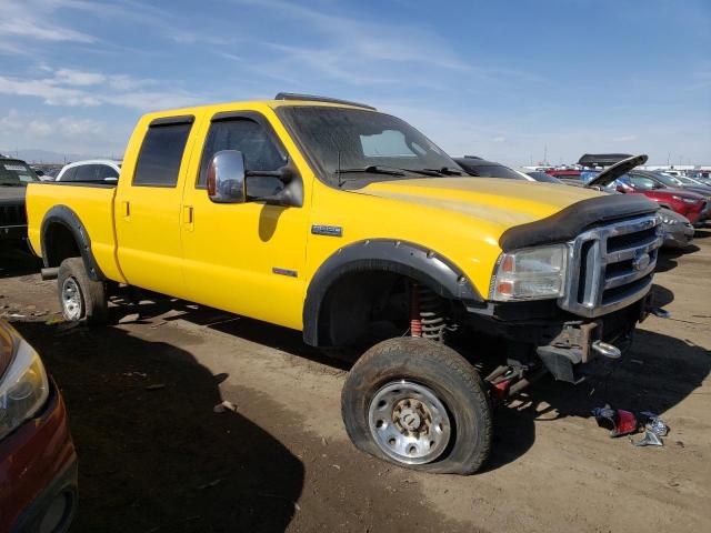 1FTWW31P56EB78942 - 2006 FORD F350 SRW SUPER DUTY YELLOW photo 4