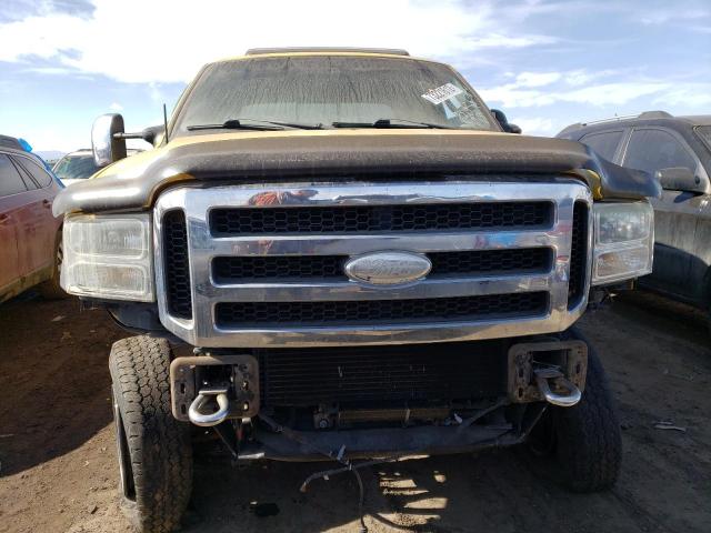 1FTWW31P56EB78942 - 2006 FORD F350 SRW SUPER DUTY YELLOW photo 5