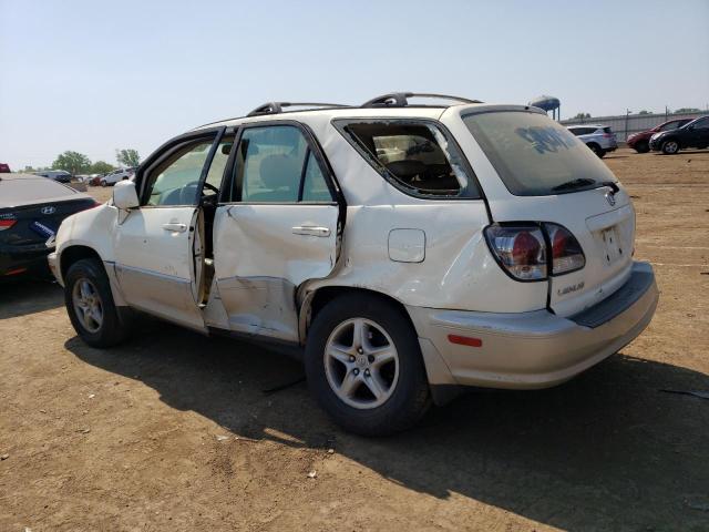 JTJHF10U730305636 - 2003 LEXUS RX 300 WHITE photo 2